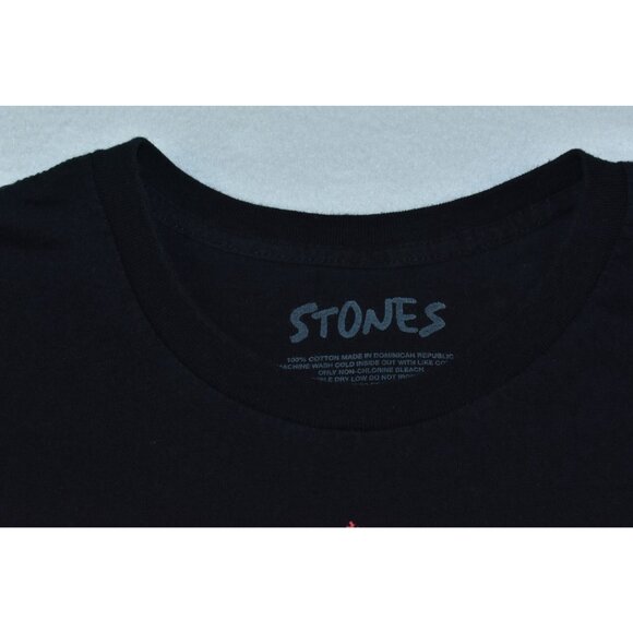 Rolling Stones ‘24 Carat Men's T Shirt Size 2XL Adult Black Concert Double Sided - Picture 2 of 11